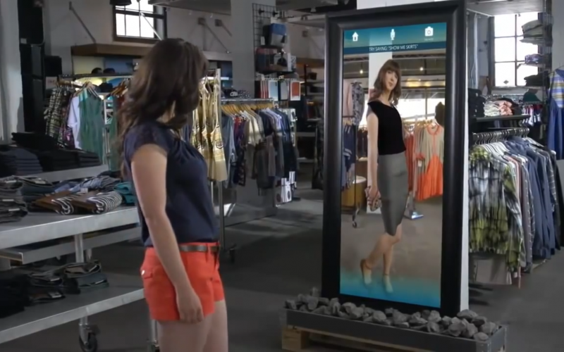 interactive fitting room